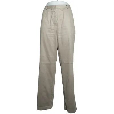 Byxor (Beige) från Choise by Danwear Elastan, Polyester