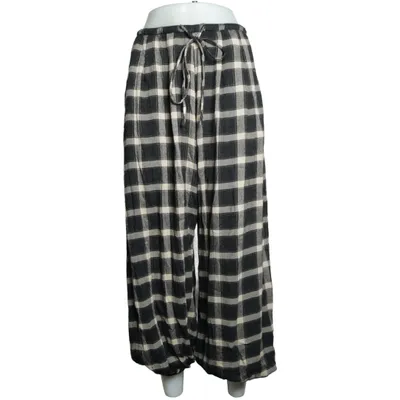 Pyjamasbukser (Sort, Hvid) fra Zara Bomuld