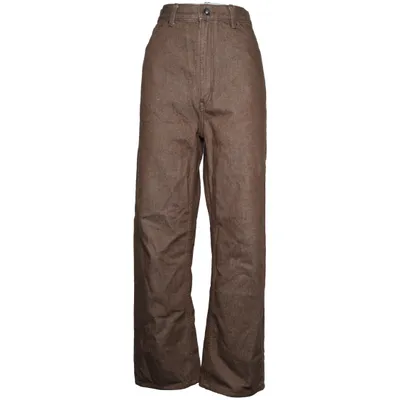 Jeans (Brun) från Uniqlo U Bomull