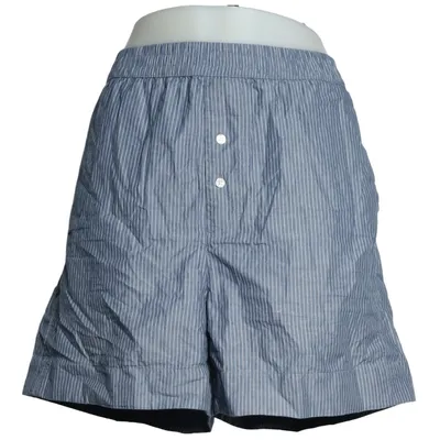 Shorts (Blue, White) from Aiayu Organic cotton