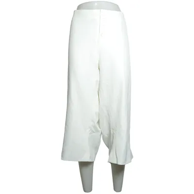 Palazzo pants (White) from Peppermayo Elastane, Polyester