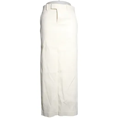 Maxi rok (Wit) van Helsa Katoen, Elastaan, Polyamide