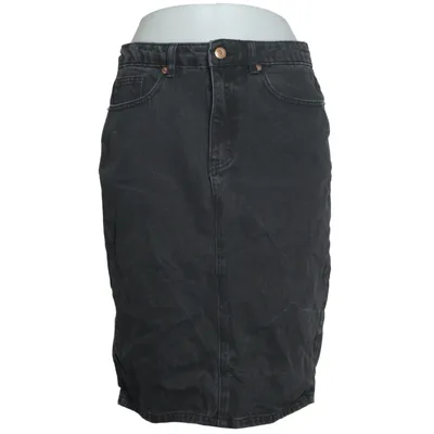 Jeanskjol (Svart) från ONLY Bomull