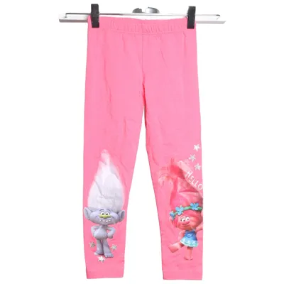 Leggings (Rosa) från Dreamworks Trolls Bomull, Elastan