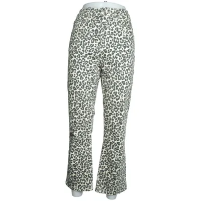 Jeans (Beige, Svart) från Zara Bomull, Polyester