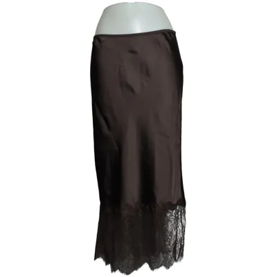 Maxi skirt (Brown) from Lindex Polyamide, Polyester