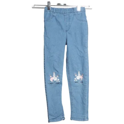 Jeans (Blå) från Lupilu Bomull, Elastan, Återvunnen polyester