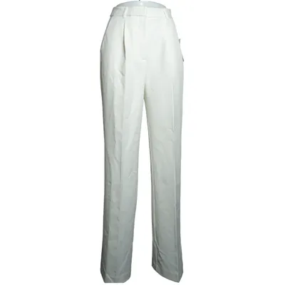 Kostymbyxor (Vit) från NA-KD Elastan, Polyester, Viskos