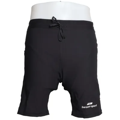 Sports shorts (Black) from Bareen Sport Elastane, Polyamide