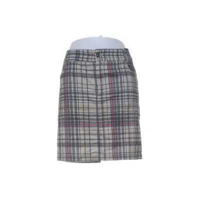 Skirt (Ecru Checked) from Blue Cotton