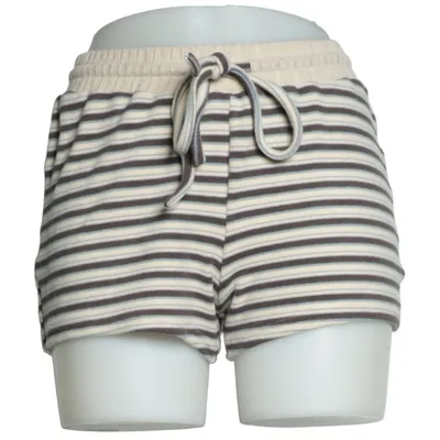 Sweatshorts (Beige, Blå, Brun) fra PrettyLittleThing Elastan, Polyester, Viscose