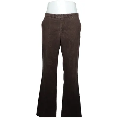 Pantalon en velours (Marron) de Steel Coton, Polyester