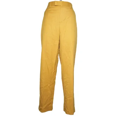 Kostymbyxor (Gul) från ASOS Design Bomull, Elastan, Polyester, Viskos