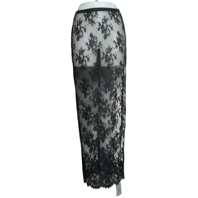 Maxi rok (Zwart) van NBD Polyester