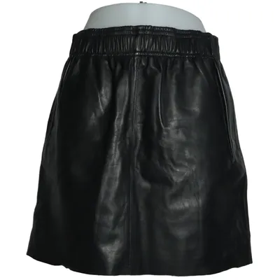 Leather skirt (Black) from Norr Leather, Polyester