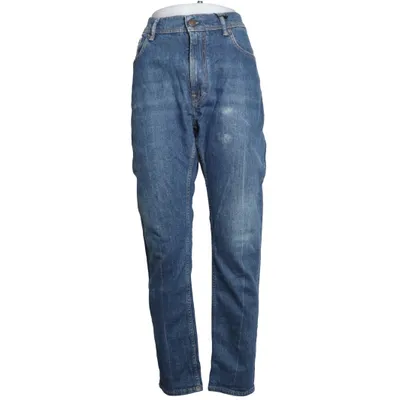 Jeans (Melk, Blue Crease) fra Acne Studios Blå Konst Bomuld, Elastan