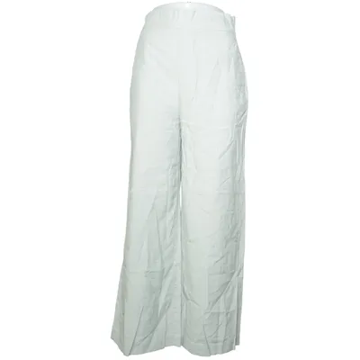 Byxor (Grön) från Lindex Polyester, Viskos