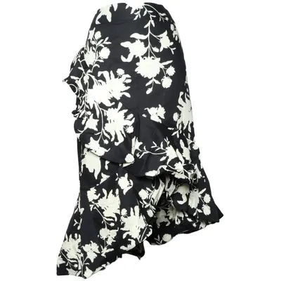 Kjol (Svart, Vit) från Johanna Ortiz x H&M Bomull