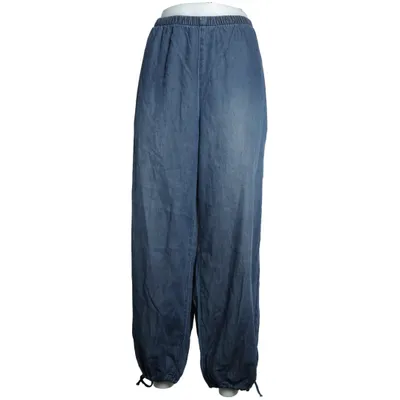 Hose (Blau) von H&M Baumwolle, Lyocell