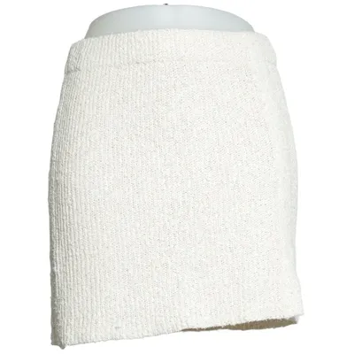 Jupe (Beige) de Mango Coton, Lin, Polyester
