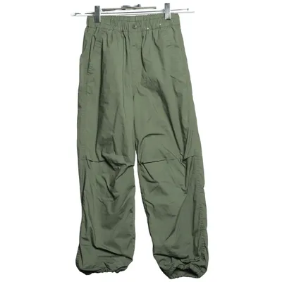 Mjukisbyxor (Grön) från Uniqlo Bomull, Elastan, Återvunnen polyester
