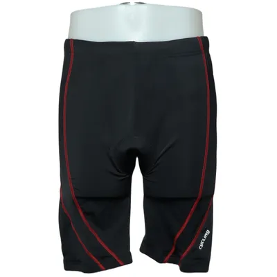 Cykelbyxor (Svart, Röd) från Crivit Sports Elastan, Polyamid