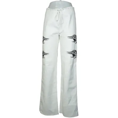 Lackbyxor (Vit, Svart) från I.AM.GIA Polyuretan, Viskos