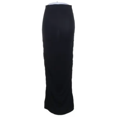Maxi skirt (Black) from LXA Elastane, Viscose