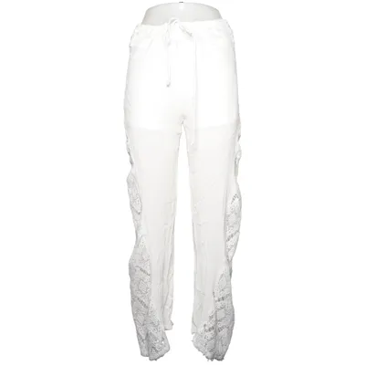 Byxor (Vit) från Sweewë Elastan, Polyester