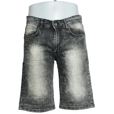Jeansshorts (Grå) fra Sams Jeans Bomuld, Elastan