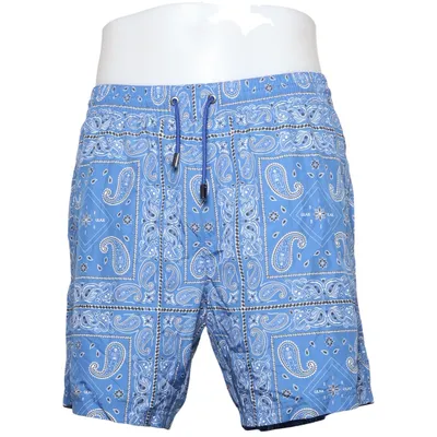Badshorts (Blå, Flerfärgad) från Nikben Elastan, Polyester