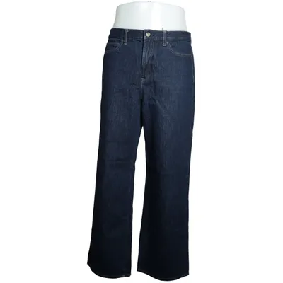 Jeans (Blå) fra Uniqlo Bomuld, Polyester