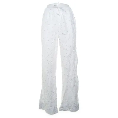 Pyjamasbukser (Hvid, Flerfarvet) fra Gina Tricot Bomuld