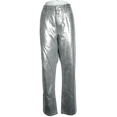 Jeans (Silverfärgad) från Mango Bomull