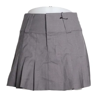 Kjol (Grå) från Gina Tricot Polyester, Viskos