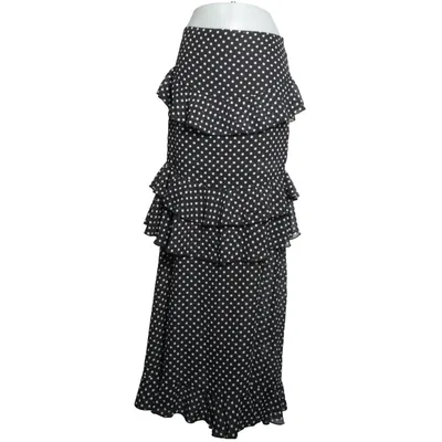 Kjol (Svart, Vit) från PrettyLittleThing Polyester