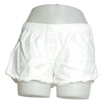 Pajama shorts (White) from Brandy Melville Linen, Viscose