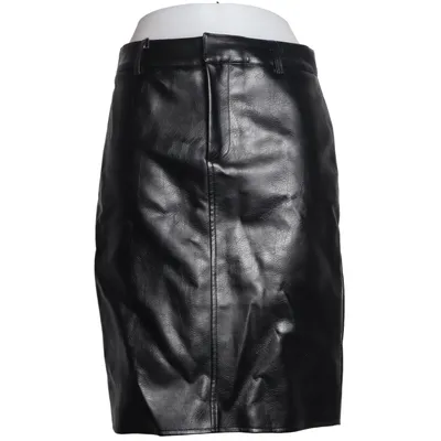 Kjol (Mid Waist PU Skirt) från NA-KD Bomull, Polyester, Polyuretan, Viskos