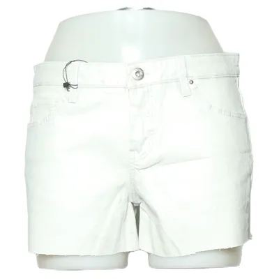 Jeansshorts (Vit, Silverfärgad) från Massimo Dutti