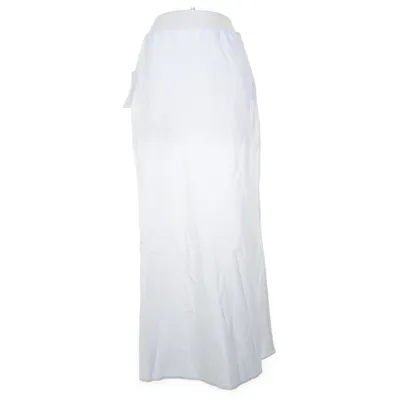 Långkjol (Linen Blend Maxi Skirt) från Bubbleroom Bomull, Linne, Polyester, Viskos