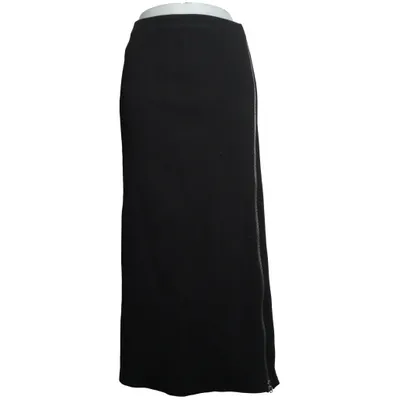 Långkjol (Grue Zip Tube Maxi Skirt) från Weekday Elastan, Bomull