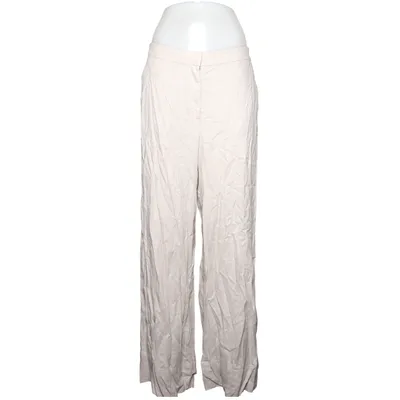 Byxor (Beige) från H&M Linne, Polyester, Viskos