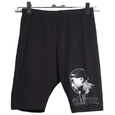 Mjukisshorts (Svart) från 2Pac Bomull, Elastan