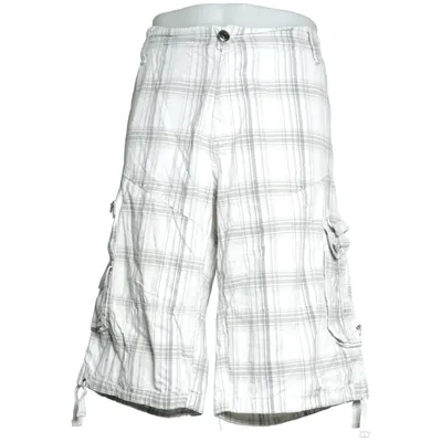 Cargoshorts (Vit, Grå, Grön) från Lindon Bomull