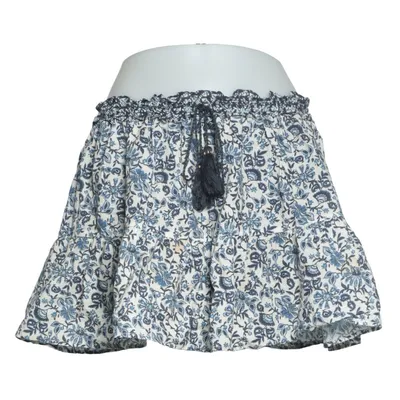 Kjol (Blå, Vit) från Zara Polyester