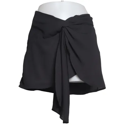 Wrap skirt (Black) from Missguided Polyester