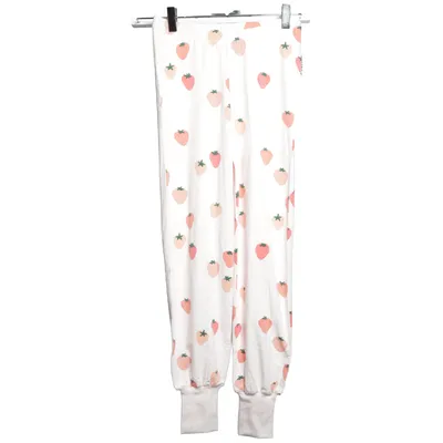 Pyjamasbyxor (Rosa, Röd, Grön) från Geggamoja Bambu, Elastan, Ekologisk bomull