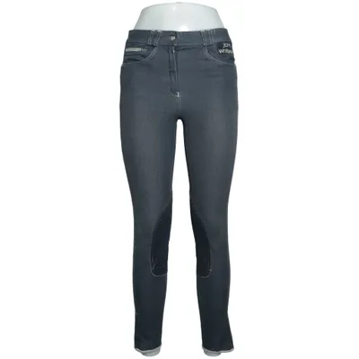 Breeches (Blue) from John Whitaker Cotton, Elastane, Polyamide