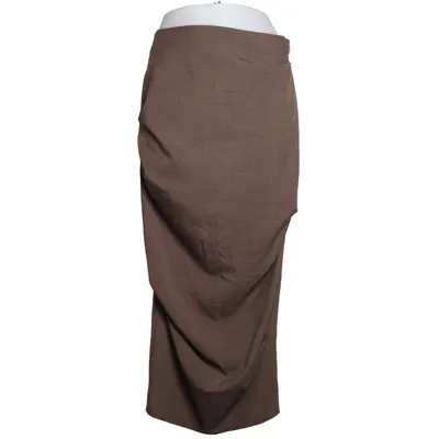 Kjol (Brun) från NA-KD Polyester