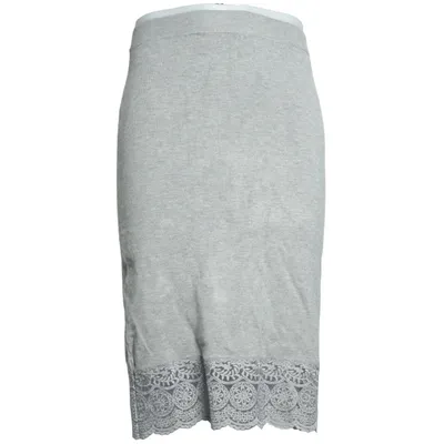 Jupe (Gris) de Leveté Room Polyamide, Viscose